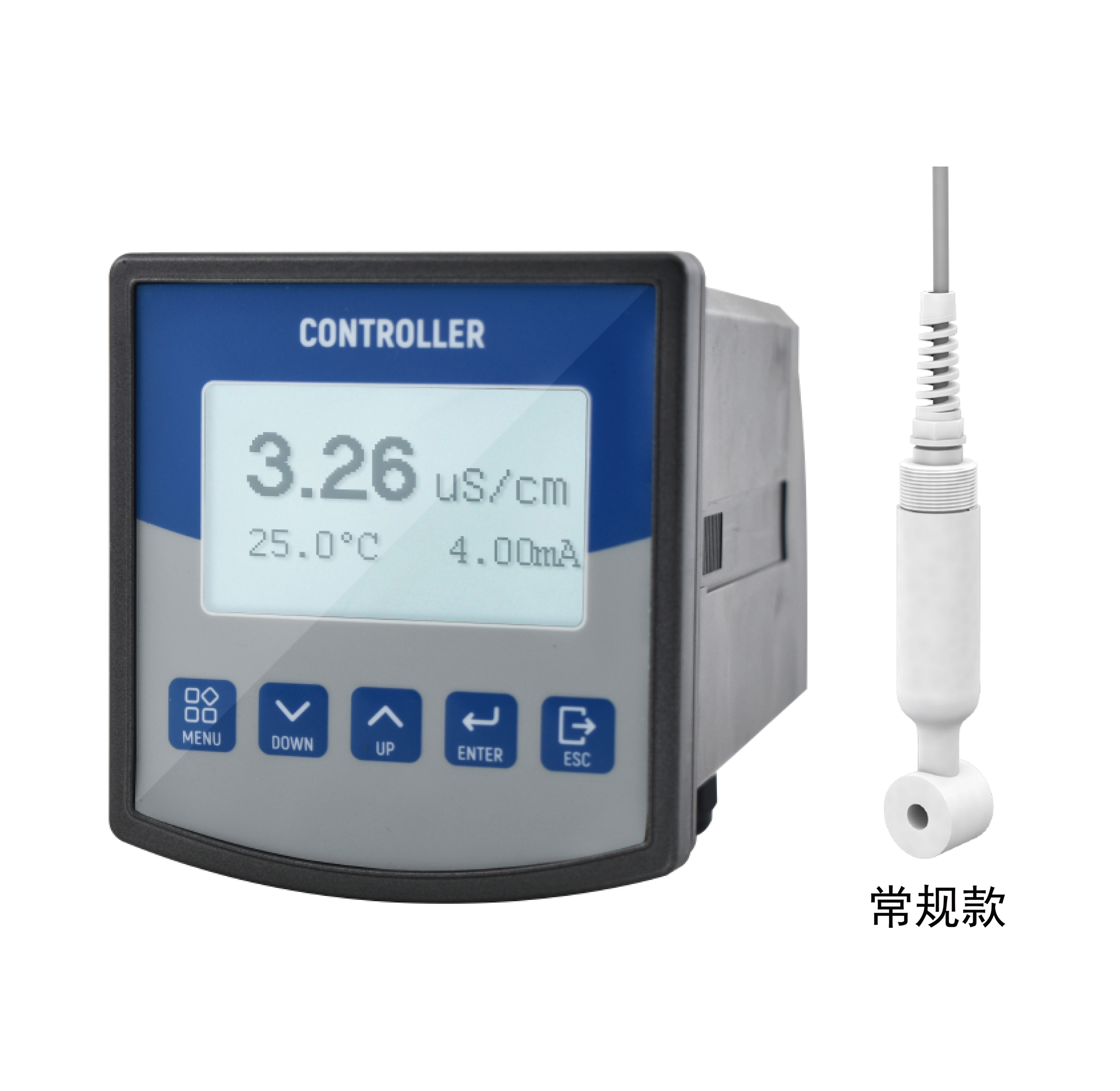 感应式电导率/盐度/酸碱浓度检测仪